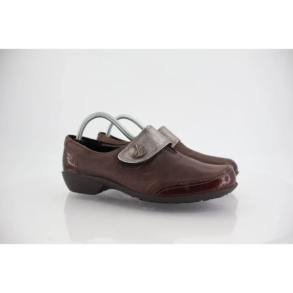 Romika Skylight Loafers Women's Size 41 10 Brown Pewter Bootie Shootie Comfy